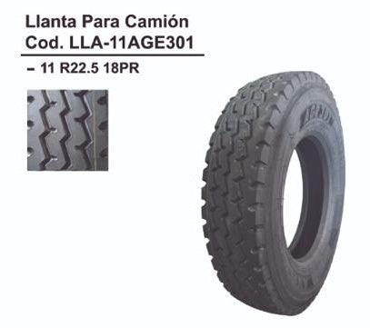 LLANTA PARA CAMION 11 R 22.5 18 PR