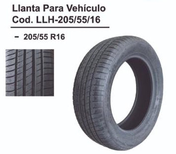 LLANTA PARA VEHICULO 205/55 R16
