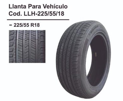 LLANTA PARA VEHICULO 225/55 R18