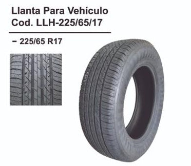 LLANTA PARA VEHICULO 225/65 R17