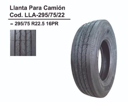 LLANTA PARA CAMION 295/75 R22 16PR LINEAL