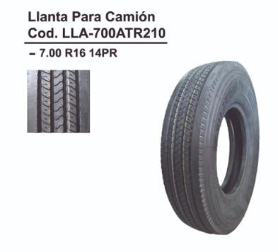 LLANTA PARA CAMION 7.00 R16 14PR LINEAL
